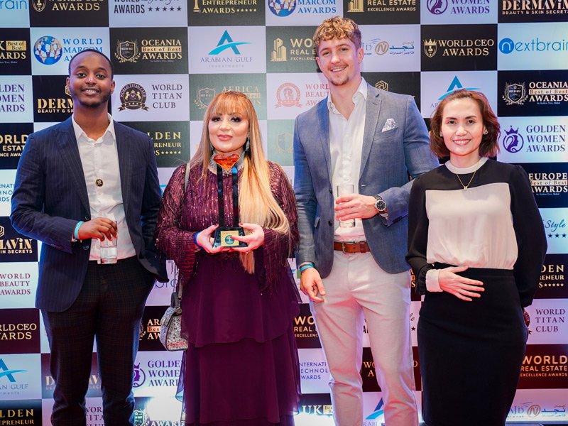 Golden Entrepreneur Awards gala in Dubai
