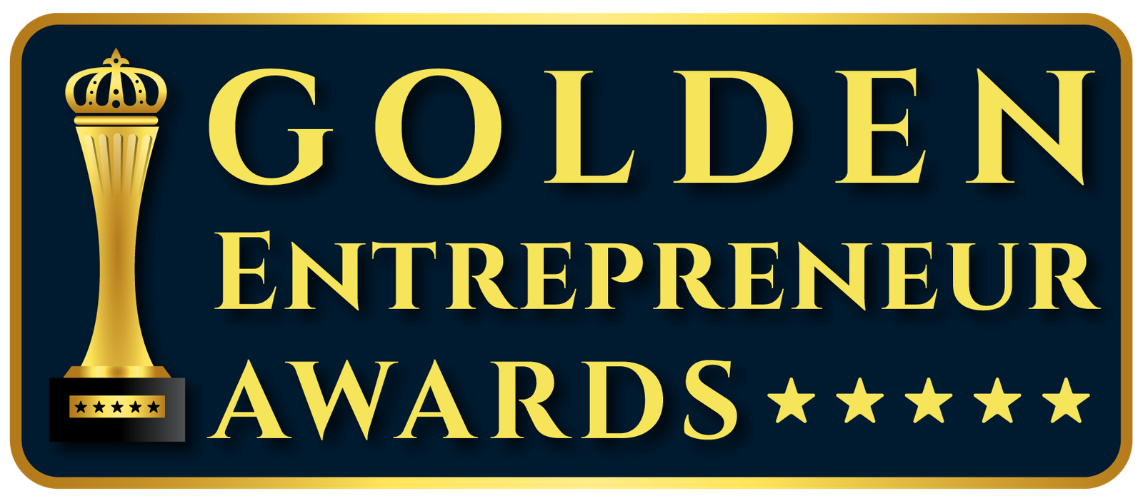 Golden Entrepreneur Awards Winner Badge